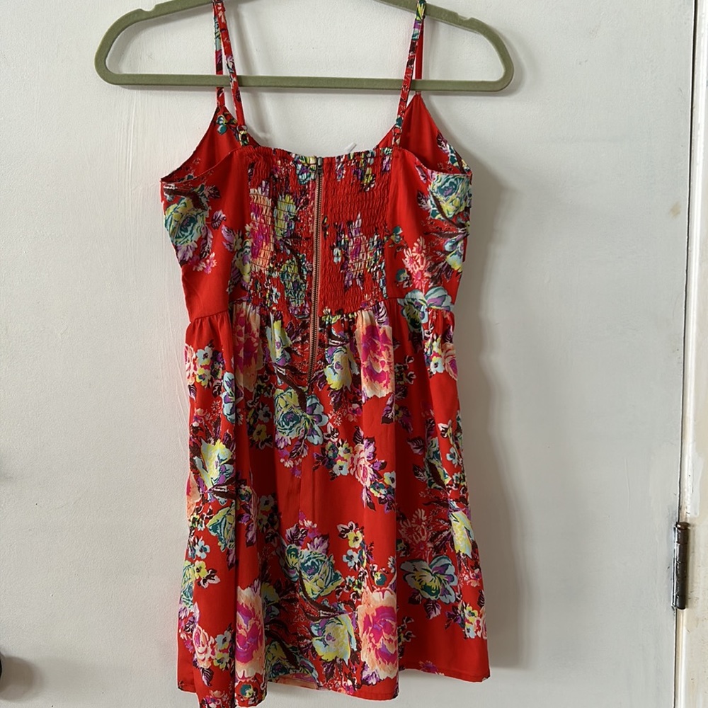 Red Roxy Mini Dress - S - Picture 2 of 10
